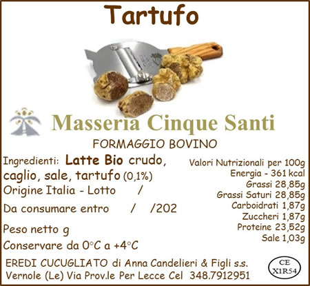 Formaggio al tartufo